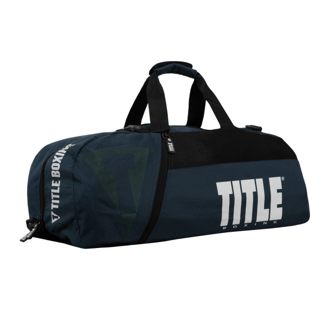 Спортивна сумка TITLE Boxing Champion Sport Bag/Backpack Blue/Black