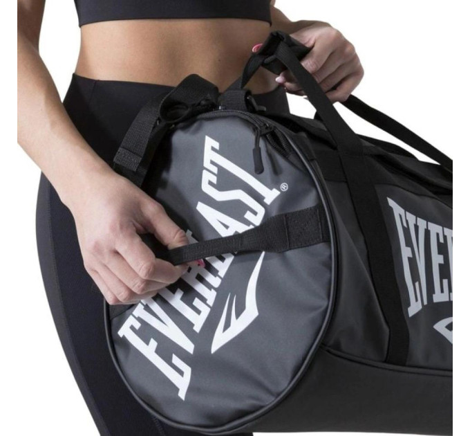 Спортивна сумка Everlast DUFFLE BAG SMALL (LOGO) 30L Чорний 43 x 22 x 27 см (EVB802N27)