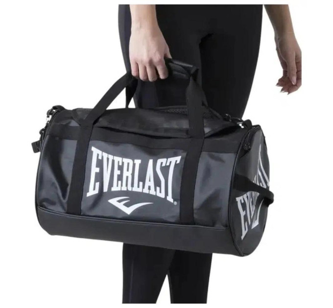 Спортивна сумка Everlast DUFFLE BAG SMALL (LOGO) 30L Чорний 43 x 22 x 27 см (EVB802N27)