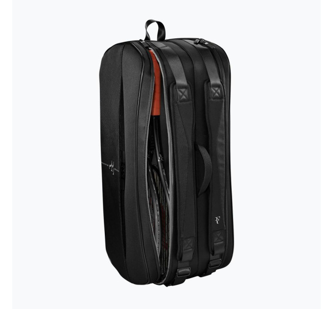 Чохол Wilson RF TOURNAMENT RACQUET BAG 9PK Чорний 72 x 28 x 34 см (WR8043301001)
