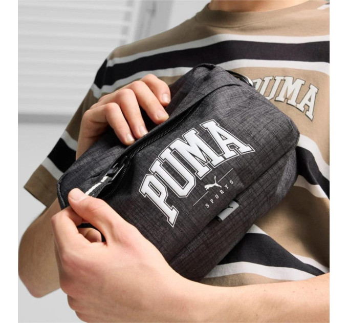 Сумка Puma Squad X-Body Bag 3,5L Сірий 21 х 15 х 10 см (090717-01)