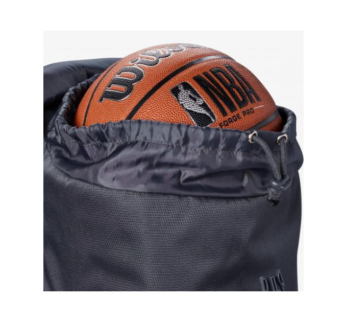 Рюкзак баскетбольний Wilson NBA FORGE BACKPACK Чорний (WTBA80030NBA)