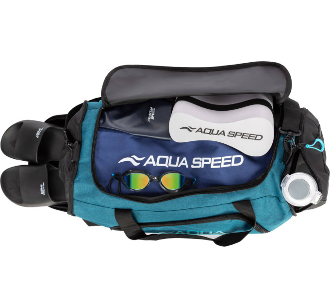Cумка Aqua Speed Duffel bag L 60152 Бірюзовий 55x26x30см (141-27)