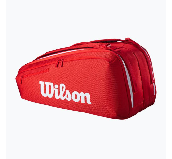 Чохол Wilson SUPER TOUR WILSON RED 9PK 2025 Червоний 76 x 28 x 50 (WR8036701001)