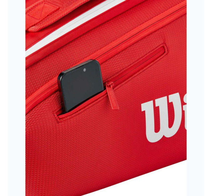 Чохол Wilson SUPER TOUR WILSON RED 9PK 2025 Червоний 76 x 28 x 50 (WR8036701001)