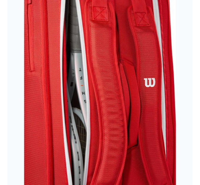 Чохол Wilson SUPER TOUR WILSON RED 9PK 2025 Червоний 76 x 28 x 50 (WR8036701001)