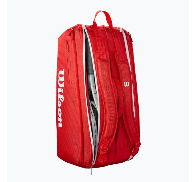 Чохол Wilson SUPER TOUR WILSON RED 9PK 2025 Червоний 76 x 28 x 50 (WR8036701001)