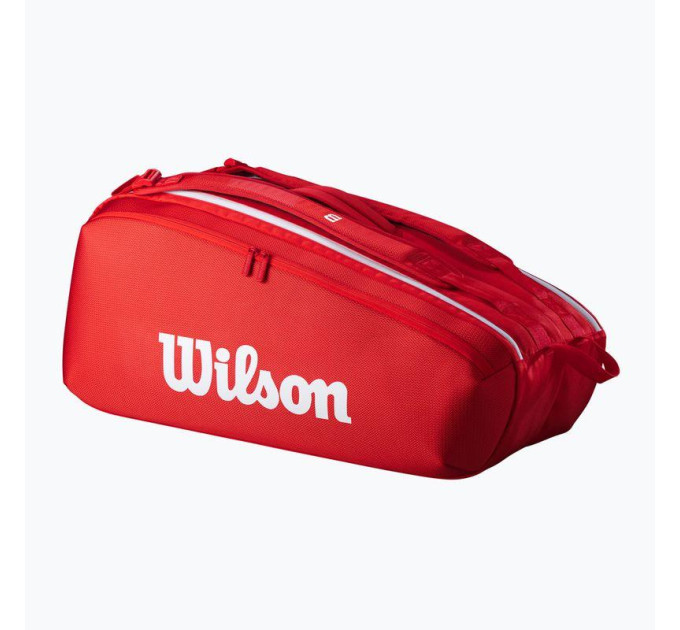 Чохол Wilson SUPER TOUR WILSON RED 9PK 2025 Червоний 76 x 28 x 50 (WR8036701001)