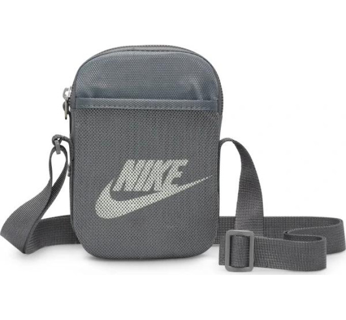 Сумка крос-боді Nike NK HERITAGE S CROSSBODY 1L сірий Уні 18x13x3 см BA5871-084