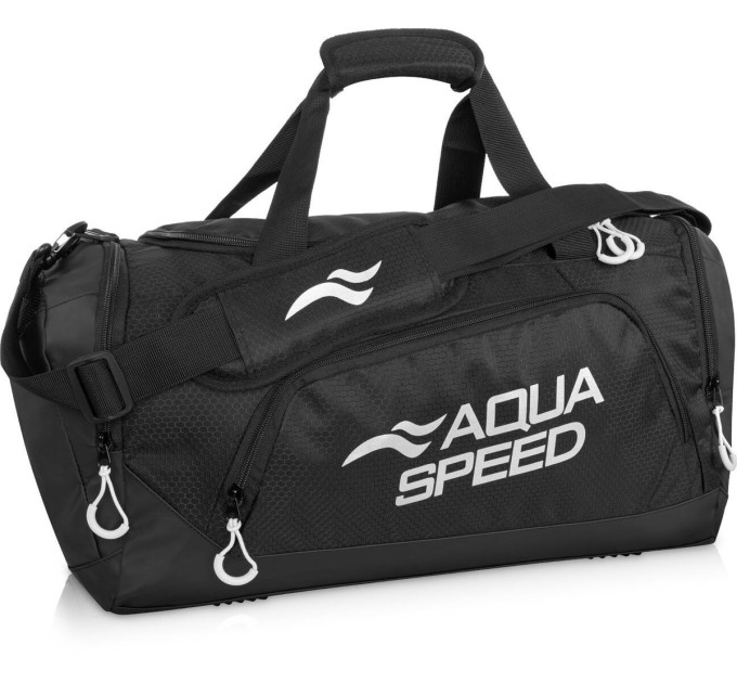 Cумка Aqua Speed Duffel bag M 60143 Чорний 48x25x29см (141-07)