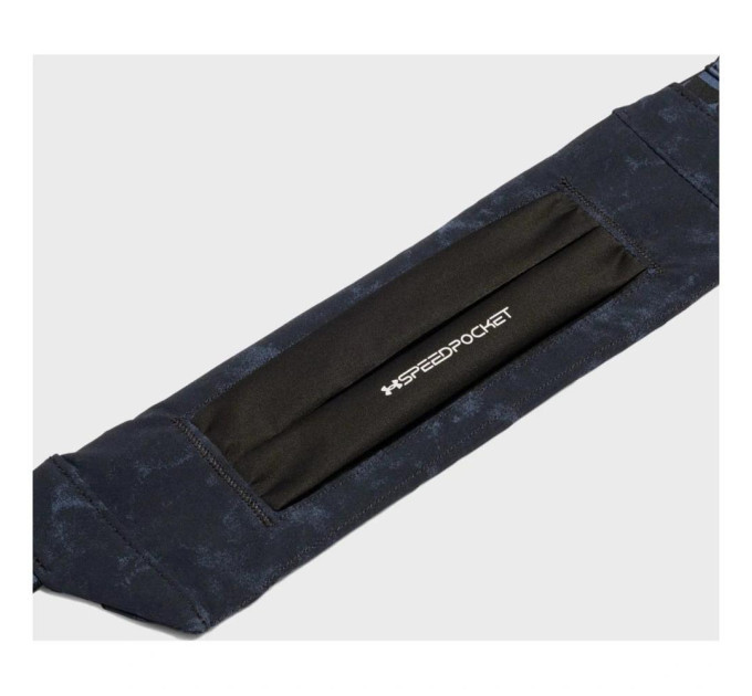 Сумка на пояс UA Velociti Run Belt Чорний 33,3 х 8,9 см (1388914-002)