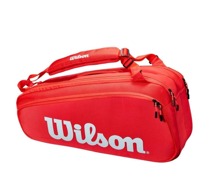 Тенісний чохол Wilson SUPER TOUR TRAVEL BAG Red WR8012201001