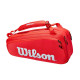 Тенісний чохол Wilson SUPER TOUR TRAVEL BAG Red WR8012201001
