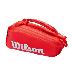 Тенісний чохол Wilson SUPER TOUR TRAVEL BAG Red WR8012201001