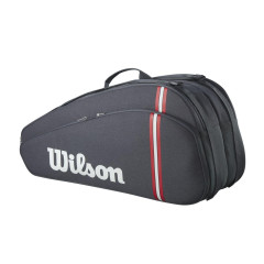 Чохол Wilson TOUR 6PK RACKET BAG 2025 Чорний 72,39 x 22,86 x 31,75 см (WR8037501001)