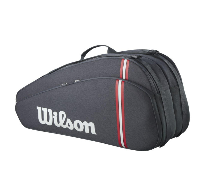 Чохол Wilson TOUR 6PK RACKET BAG 2025 Чорний 72,39 x 22,86 x 31,75 см (WR8037501001)