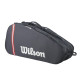 Чохол Wilson TOUR 6PK RACKET BAG 2025 Чорний 72,39 x 22,86 x 31,75 см (WR8037501001)