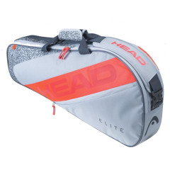 Тенісний чохол HEAD ELITE 3R PRO GROR Сірий/Помаранчевий (283-652)
