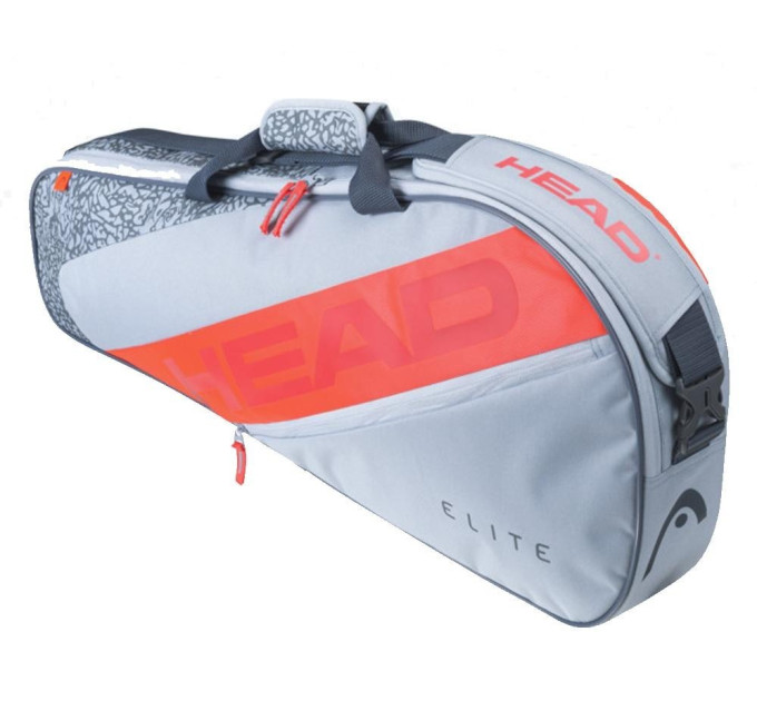 Тенісний чохол HEAD ELITE 3R PRO GROR Сірий/Помаранчевий (283-652)