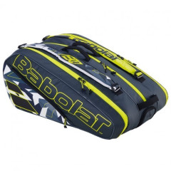 Чохол Babolat RH X 12 Pure Aero GREY/YELLOW/WHITE 751221/370 Чохол Babolat RH X 12 Pure Aero GREY/YELLOW/WHITE 751221/370