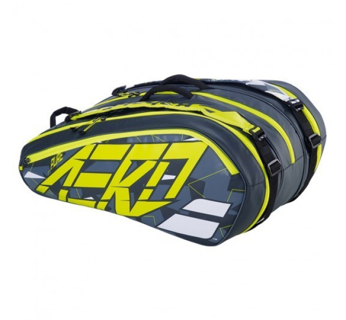 Чохол Babolat RH X 12 Pure Aero GREY/YELLOW/WHITE 751221/370