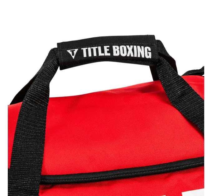 Спортивна сумка TITLE Boxing Individual Sport Bag Red