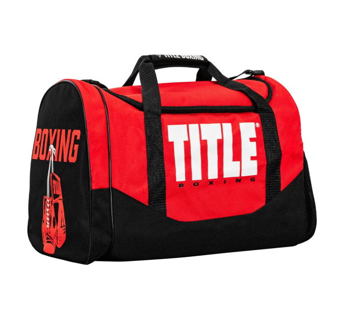 Спортивна сумка TITLE Boxing Individual Sport Bag Red Спортивна сумка TITLE Boxing Individual Sport Bag Red