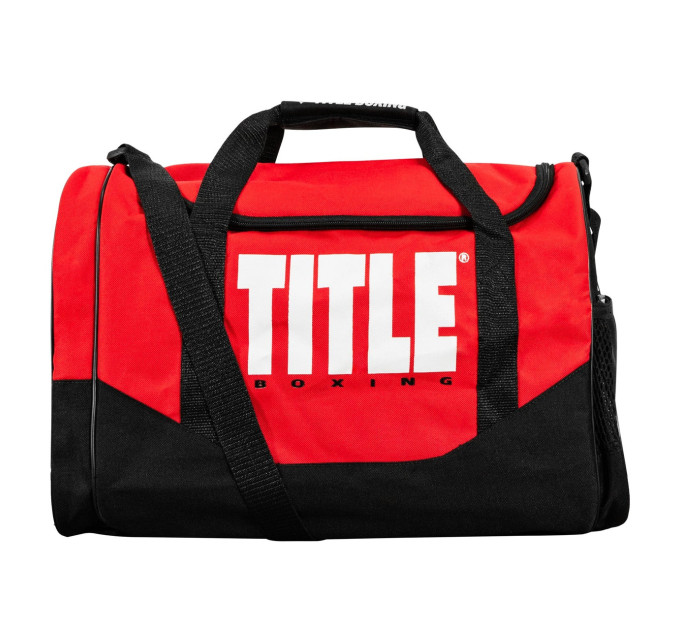 Спортивна сумка TITLE Boxing Individual Sport Bag Red