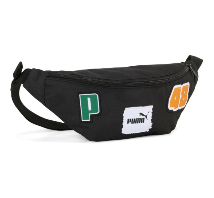 Сумка на пояс Puma PHASE PATCH Waist Bag 2,2L чорний Уні 31.5х9х15.5 см 091162-01