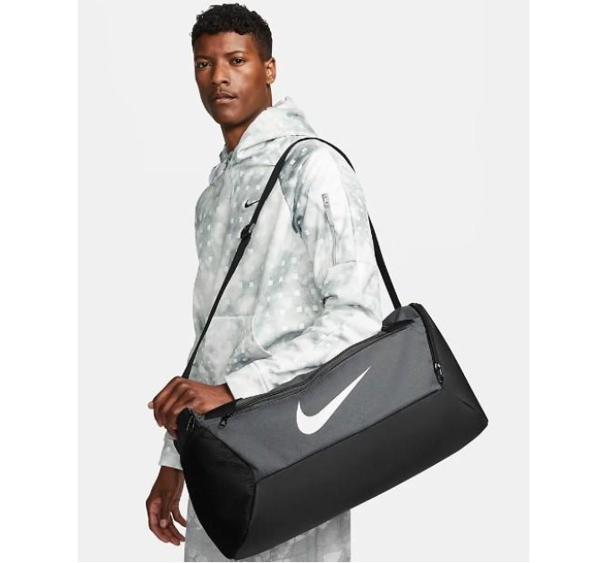 Сумка NK BRSLA S DUFF - 9.5 (41L) Темно-сірий 51 х 28 х 28 см (DM3976-068)