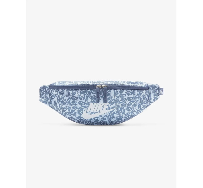 Сумка на пояс Nike NK HERITAGE WAISTPCK - ACCS PR блакитний, білий Уні 41 х 10 х 15 см FD5593-491 Сумка на пояс Nike NK HERITAGE WAISTPCK - ACCS PR блакитний, білий Уні 41 х 10 х 15 см FD5593-491