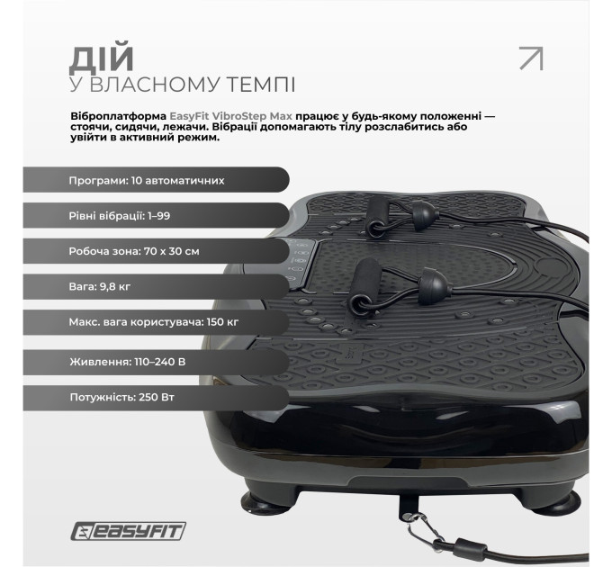 Віброплатформа EasyFit VibroStep Max