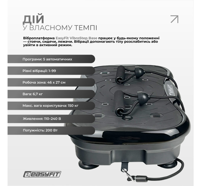 Віброплатформа EasyFit VibroStep Base