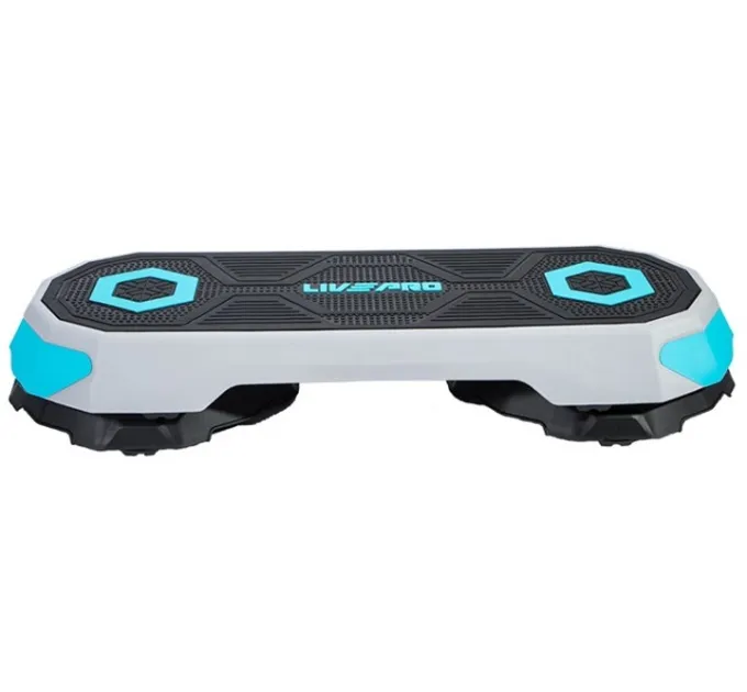 Степ платформа STEP PLATFORM Блакитний, Чорний 106.5x43см (LP8244) Степ платформа STEP PLATFORM Блакитний, Чорний 106.5x43см (LP8244)