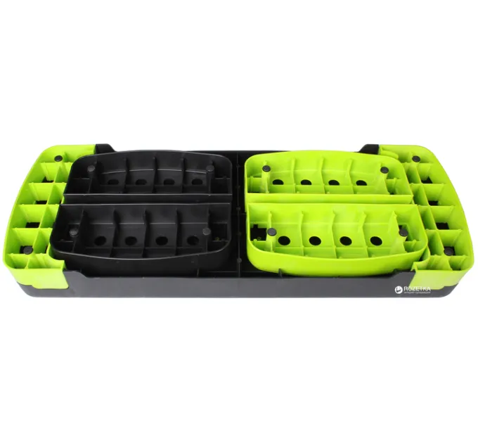 Степ-платформа LiveUP POWER STEP зелений, чорний 78х30х10-20см LS3168B