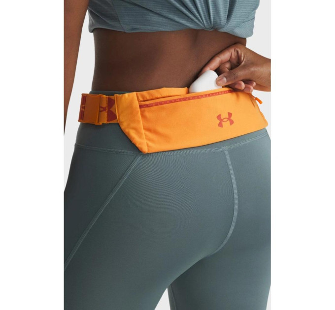 Сумка на пояс UA Velociti Run Belt помаранчевий Унісекс 33,3 х 8,9 см 1388914-793