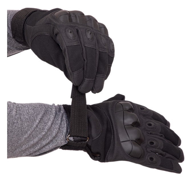Тактичні рукавиці T-Gloves розмір L чорні