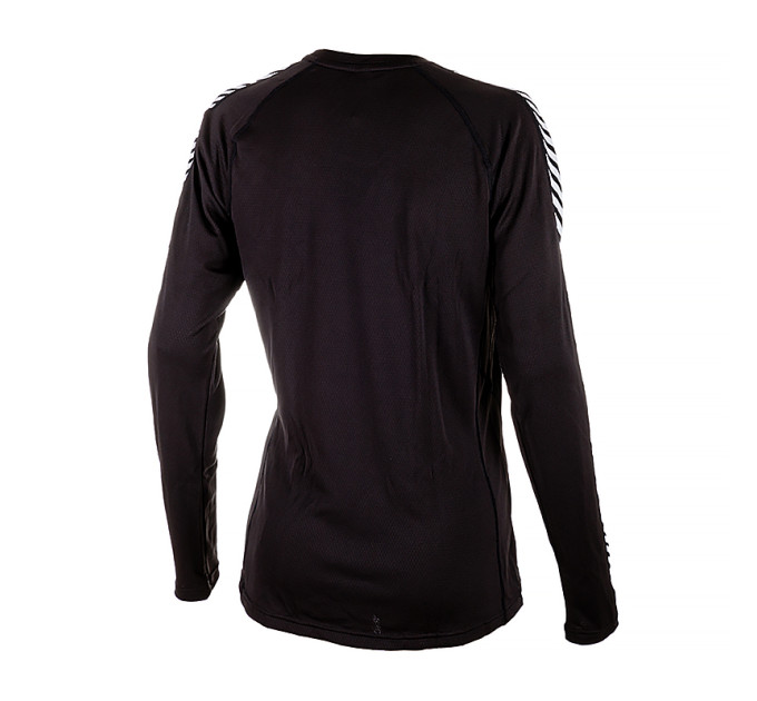 Жіноча Термокофта HELLY HANSEN LIFA ACTIVE STRIPE CREW Чорний S (7d49413-990 S)