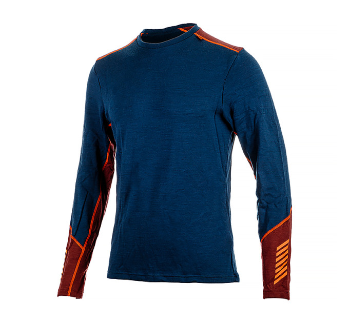 Чоловіча Термокофта HELLY HANSEN LIFA MERINO MIDWEIGHT CREW Синій L (7d49364-574 L)