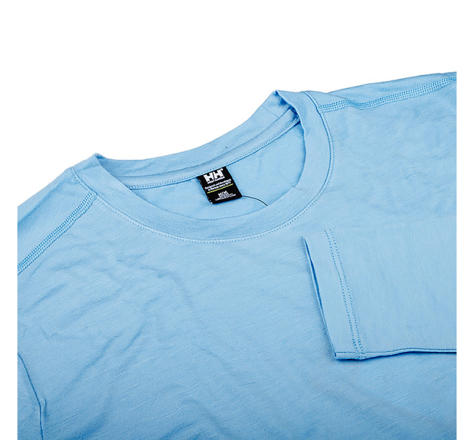 Жіноча Термокофта HELLY HANSEN MERINO CREW Блакитний S (7d49502-627 S)