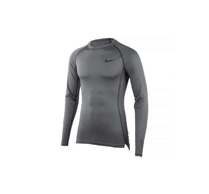 Чоловіча Термофутболка Nike DF TIGHT TOP LS Сірий M (7dDD1990-068 M) Чоловіча Термофутболка Nike DF TIGHT TOP LS Сірий M (7dDD1990-068 M)