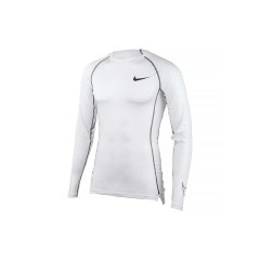 Чоловіча Термофутболка Nike M NP DF TIGHT TOP LS Білий XL (7dDD1990-100 XL)