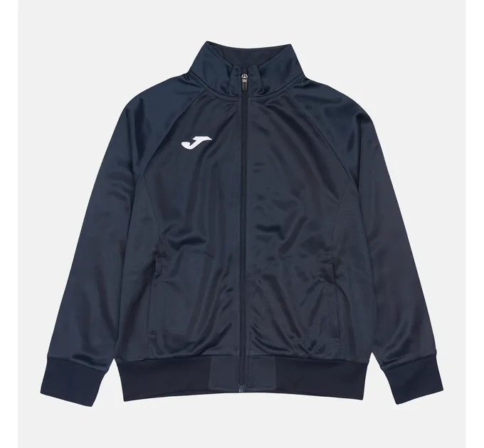 Олімпійка (мастерка) дитяча JOMA JACKET GALA Темно-синій (141-152 см) 2XS (100086.300)
