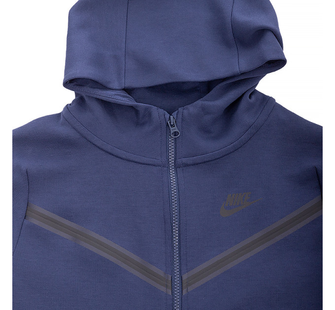 Дитяча Толстовка Nike B NSW TCH FLC FZ Синій 96-104 (7dCU9223-410 96-104)