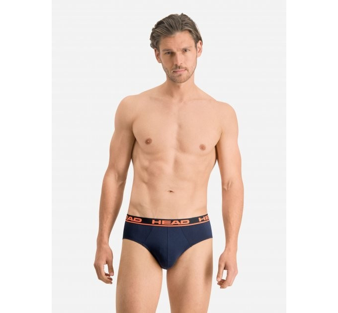 Труси-брифи Head BOXER BRIEF 2P синій, помаранчевий Чол S 100001753-003 S