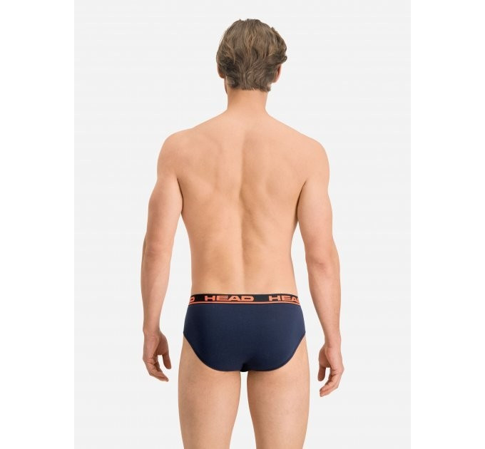 Труси-брифи Head BOXER BRIEF 2P синій, помаранчевий Чол S 100001753-003 S