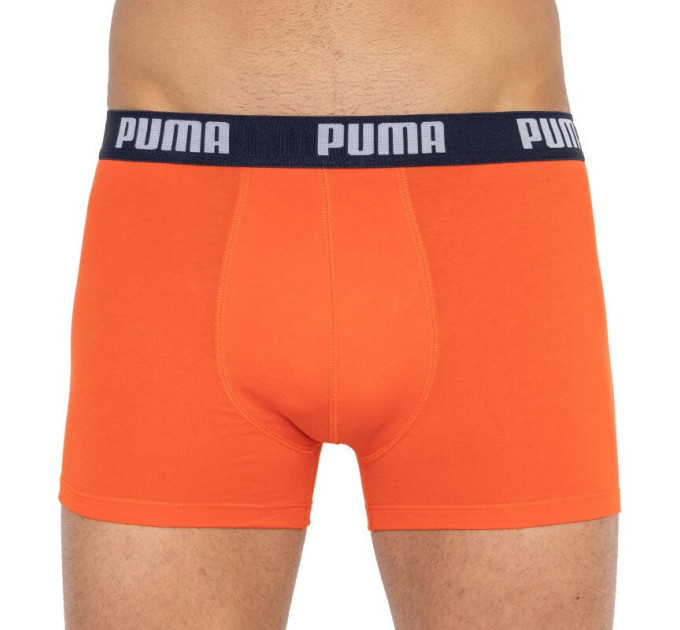 Труси-боксери Puma Basic Boxer 2-pack S blue/orange 521015001-002
