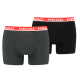 Труси-боксери Head BASIC BOXER 2P Сірий; Червоний L (701202741-011 L) Труси-боксери Head BASIC BOXER 2P Сірий; Червоний L (701202741-011 L)