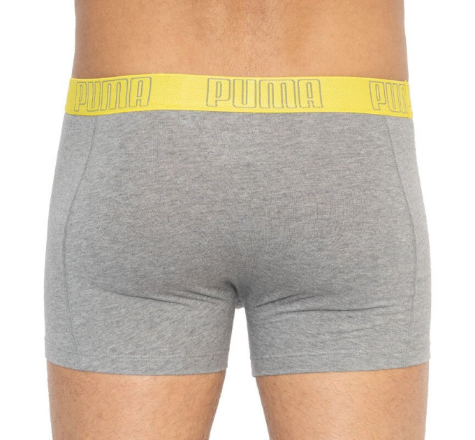 Труси-боксери Puma Bold Stripe Boxer 2-pack M gray/white 501001001-020