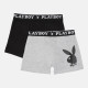 Набір труси-боксери ANNYA PLAYBOY BOXERSHORT Чорний, Сірий M (ANNYA-24 M)